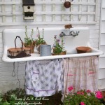 potting sink https://ourfairfieldhomeandgarden.com/everything-including-the-kitchen-sink/