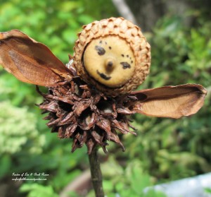 Garden Fairy https://ourfairfieldhomeandgarden.com/diy-project-making-fairies-from-natural-materials/