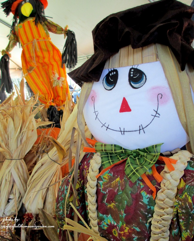 Scarecrows https://ourfairfieldhomeandgarden.com/field-trip-gourds-galore-and-norman-the-pot-bellied-pig-at-marinis-market/