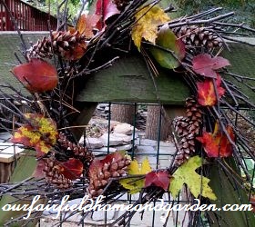 Twig Wreath with Fall Leaves https://ourfairfieldhomeandgarden.com/our-fairfield-home-garden-welcomes-fall/