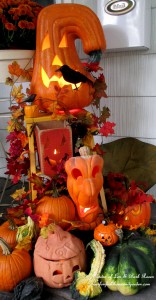 Halloween Display https://ourfairfieldhomeandgarden.com/getting-into-the-spirit-of-halloween-insert-spooky-music-here/