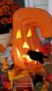 Jack O'Lantern https://ourfairfieldhomeandgarden.com/getting-into-the-spirit-of-halloween-insert-spooky-music-here/