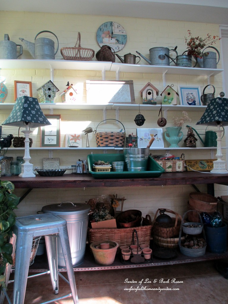 my potting bench https://ourfairfieldhomeandgarden.com/my-winter-sanctuary-scenes-from-a-garden-room/