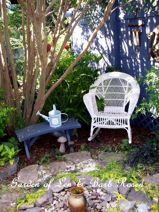 shady nook https://ourfairfieldhomeandgarden.com/a-trip-down-memory-lane-my-former-garden/