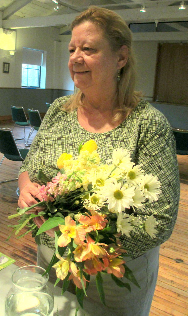 floral arranging instructor ~ Brenda Tunis