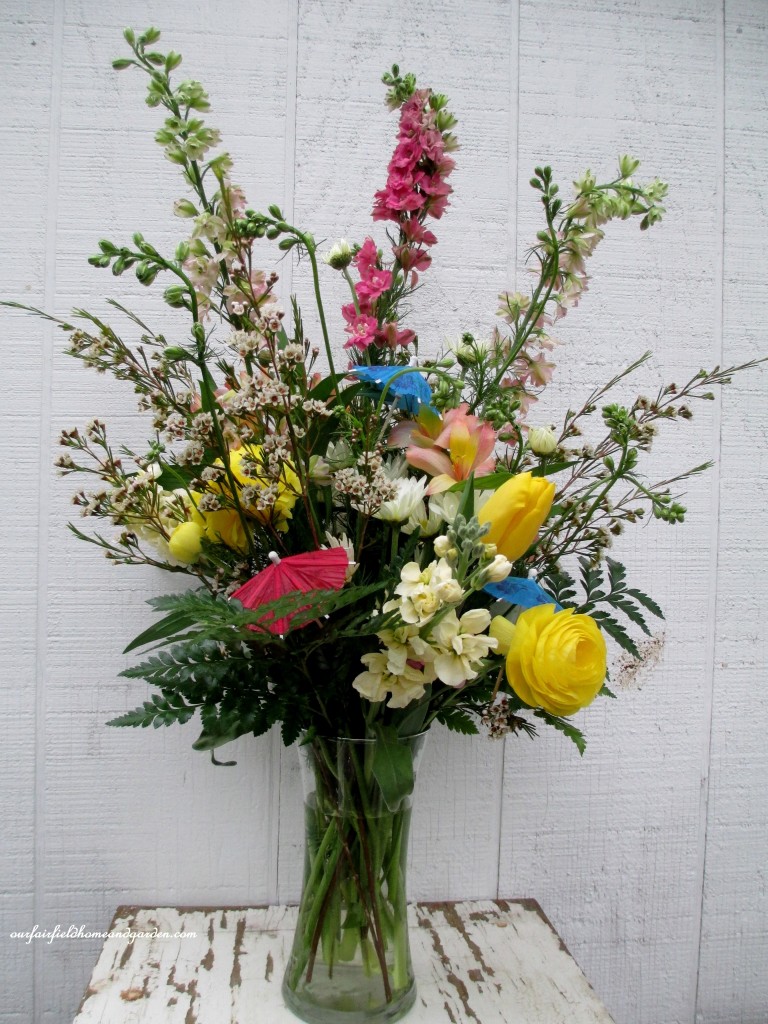 April Showers Gathering Vase