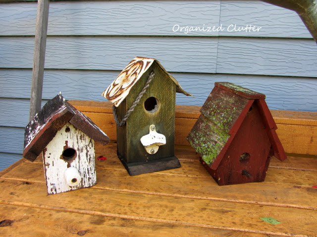 Birdhouses ~ Organized Clutter