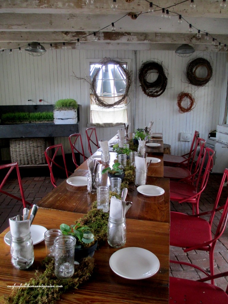 Garden Shed dining