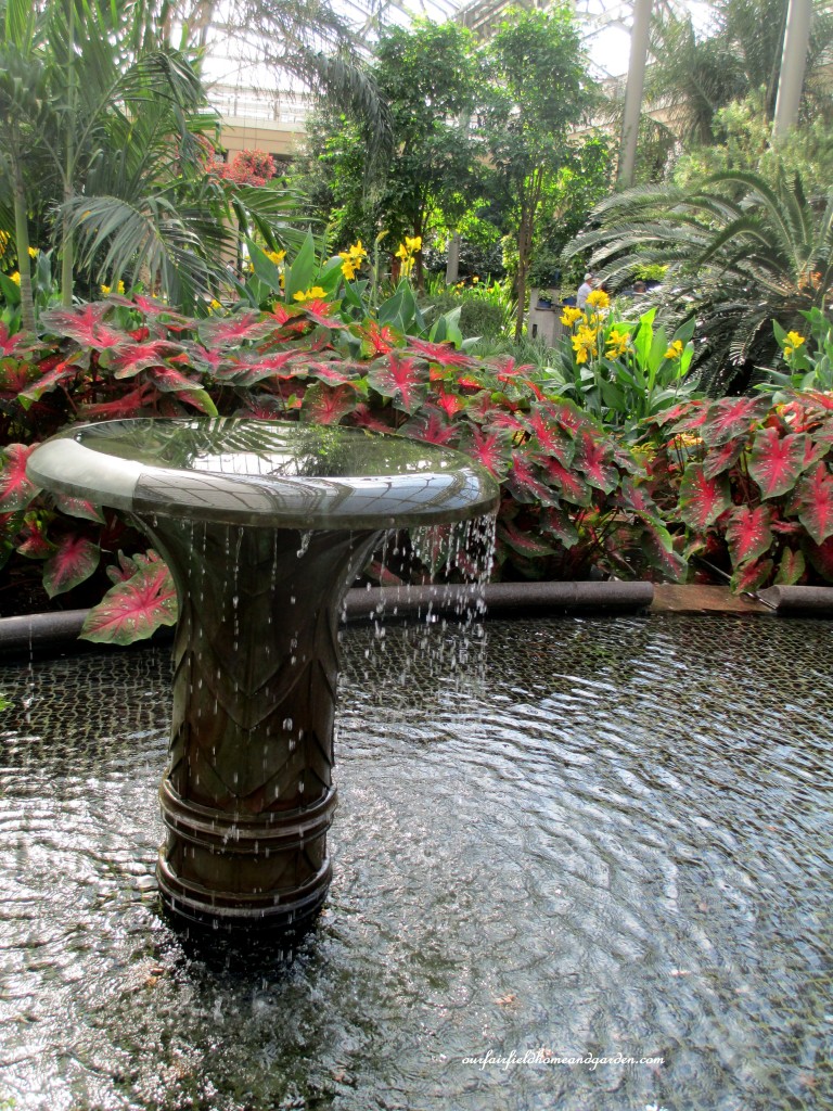 conservatory fountain