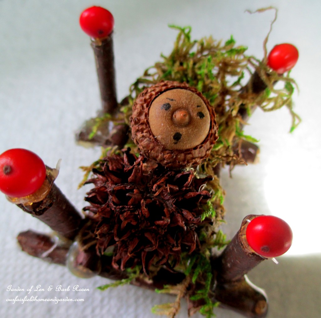 Baby fairy in his crib https://ourfairfieldhomeandgarden.com/diy-project-fairies-for-free/