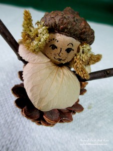 Step 4 ~ add hair https://ourfairfieldhomeandgarden.com/diy-project-fairies-for-free/
