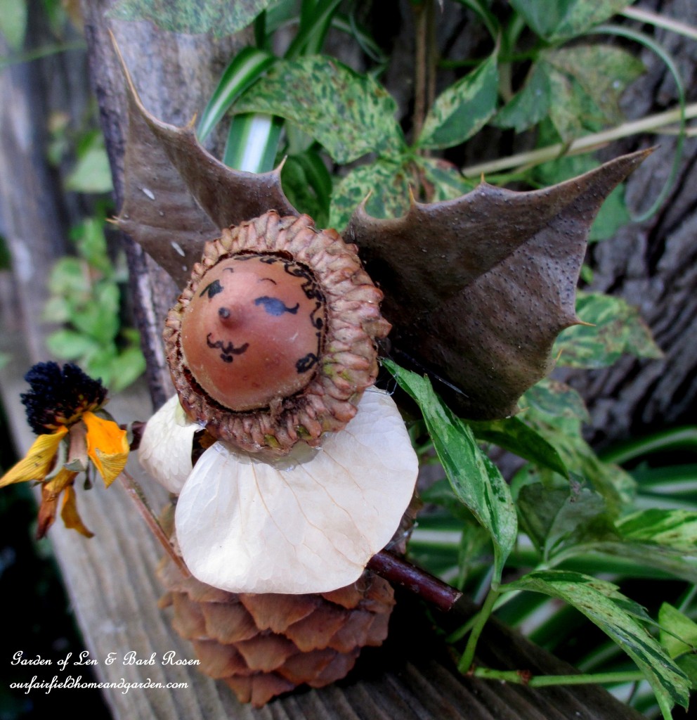 Holly Fairy https://ourfairfieldhomeandgarden.com/diy-project-fairies-for-free/