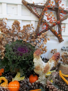 Fall Potting Sink https://ourfairfieldhomeandgarden.com/autumn-garden-accents-inside-and-out/