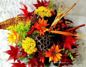 Cornucopia https://ourfairfieldhomeandgarden.com/diy-thanksgiving-cornucopia/