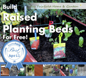 Raised Garden Beds https://ourfairfieldhomeandgarden.com/diy-project-raised-beds-for-free/