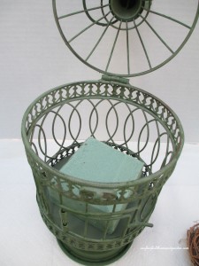 Pinterest-inspired birdcage project