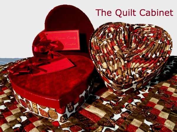 heart quilts http://magictouchandhergardens.wordpress.com/2013/12/29/no-calorie-candy-with-all-the-comfort/