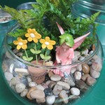 Fairy Garden https://ourfairfieldhomeandgarden.com/diy-project-create-your-own-fairy-terrarium/
