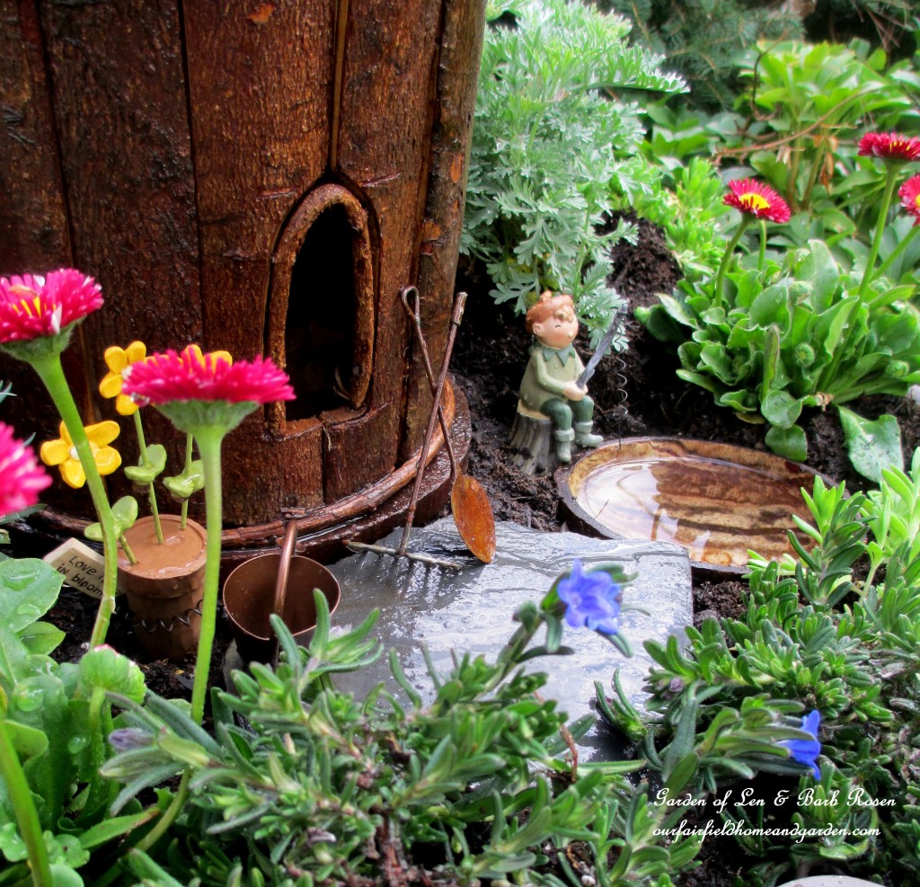 Fire Pit Fairy Garden https://ourfairfieldhomeandgarden.com/a-fire-pit-fairy-garden-choose-your-favorite/