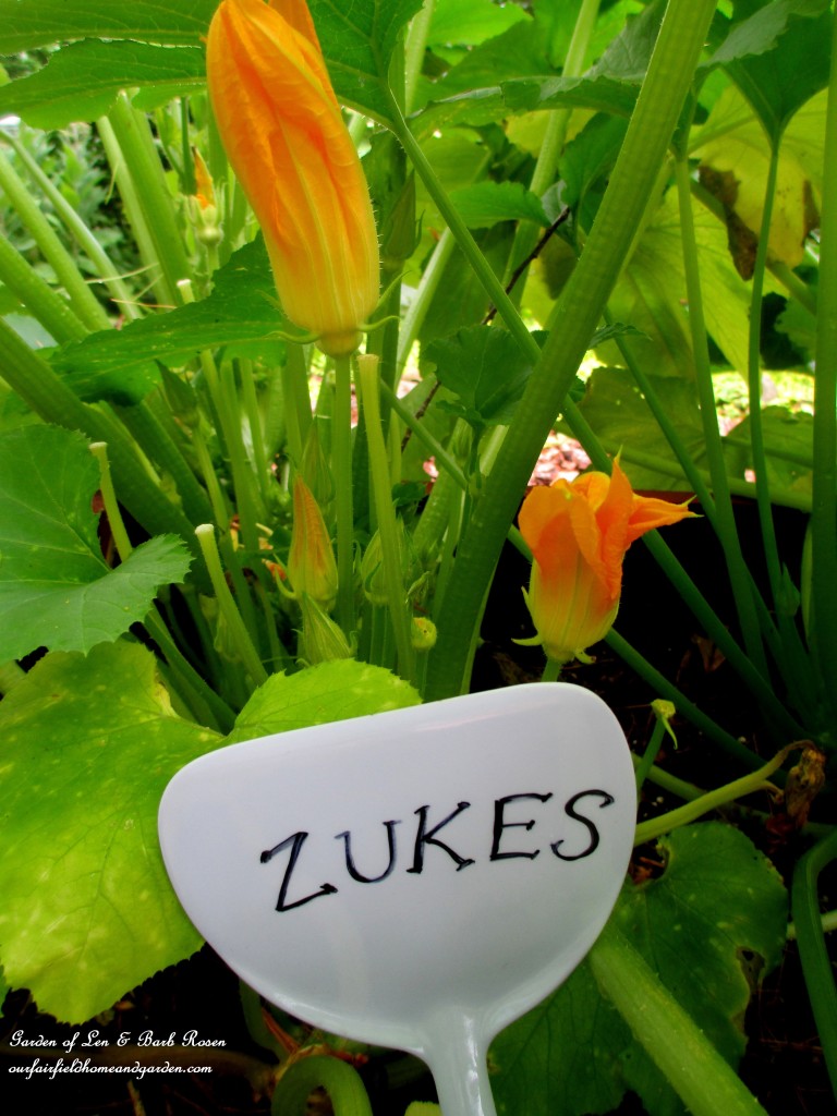 Spatual Garden Marker https://ourfairfieldhomeandgarden.com/kitschy-kitchen-garden-accents/