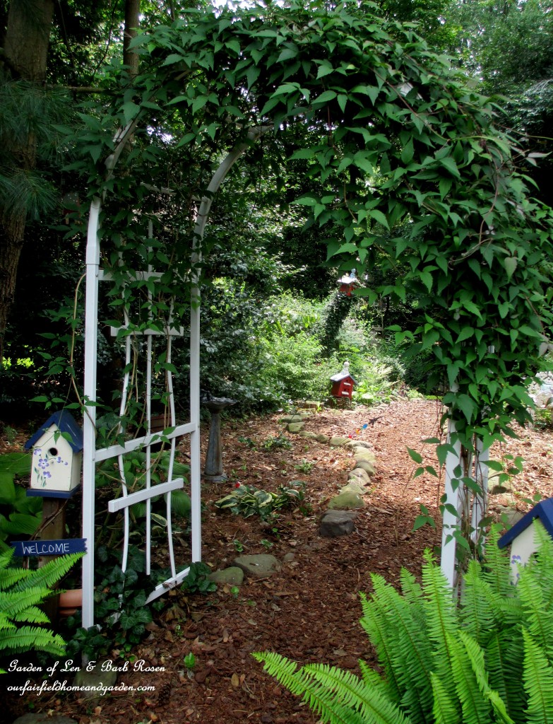 Garden Arbor https://ourfairfieldhomeandgarden.com/garden-arbors-gates-make-an-entrance/