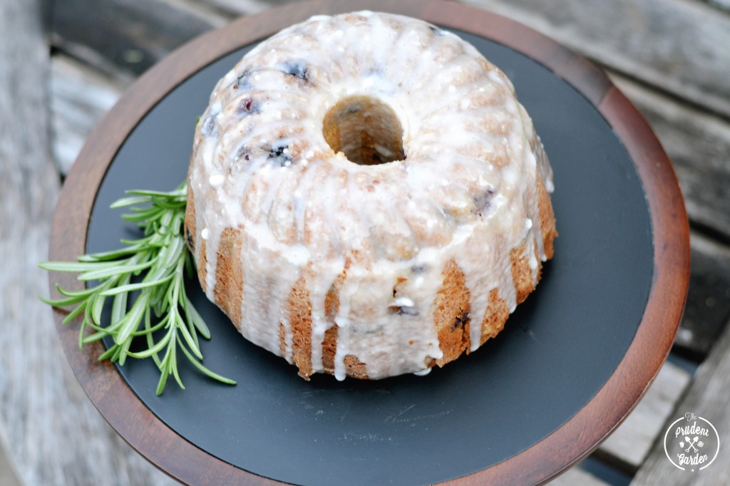 Rosemary Cake http://theprudentgarden.com/2014/09/why-you-should-grow-rosemary.html