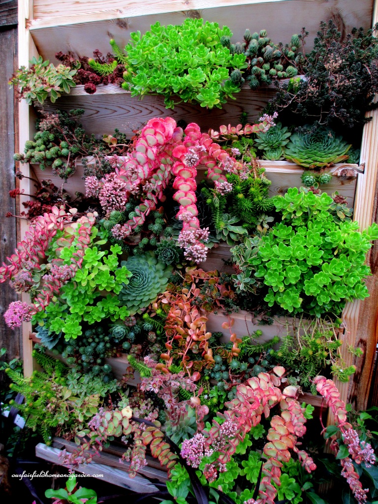 Wooden Slats Planter https://ourfairfieldhomeandgarden.com/unexpected-garden-accents/