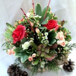 Valentine's Day Flowers https://ourfairfieldhomeandgarden.com/floral-workshop-a-winter-palette/