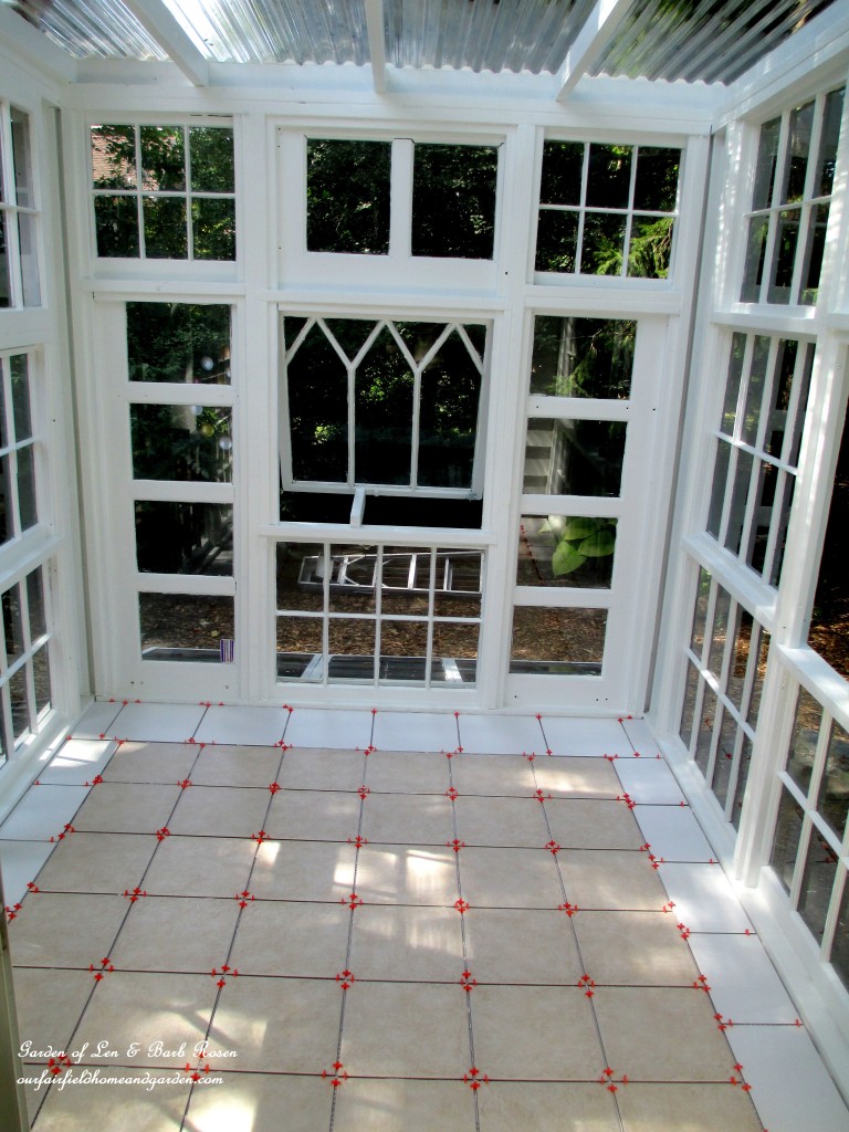 Repurposed Windows Greenhouse https://ourfairfieldhomeandgarden.com/building-a-repurposed-windows-greenhouse/