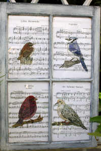 Recycled Window Picture Frame https://ourfairfieldhomeandgarden.com/recycled-window-picture-frame/