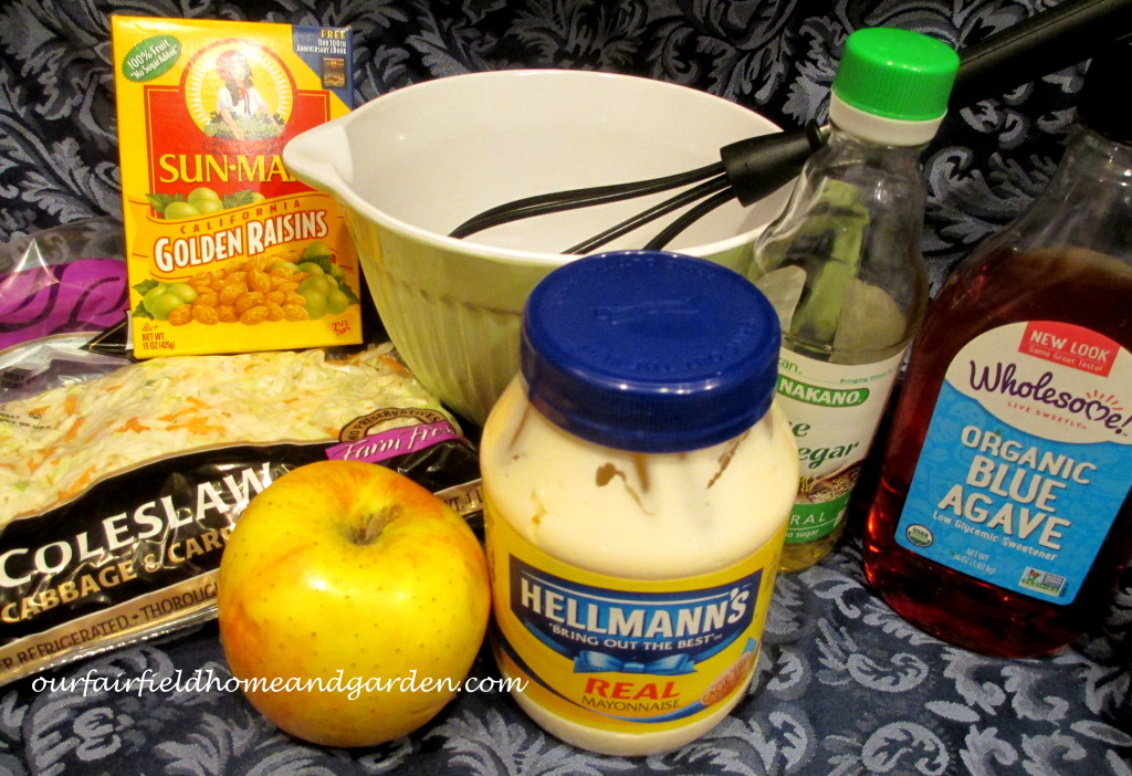 Fruity Coleslaw https://ourfairfieldhomeandgarden.com/fruity-coleslaw-a-healthy-recipe-from-our-fairfield-home-garden/