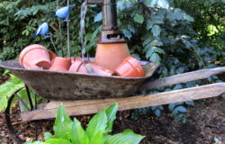 Wheelbarrow Water Feature