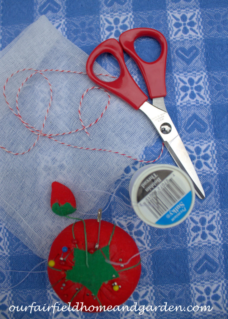 Cheesecloth in the Garden https://ourfairfieldhomeandgarden.com/cheesecloth-uses-in-the-garden-practical-and-recyclable/
